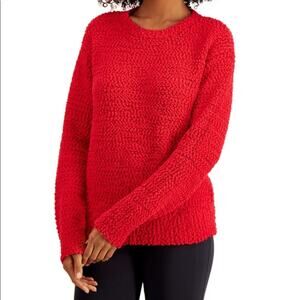 NWT Style & Co Red Sweater Sz XL